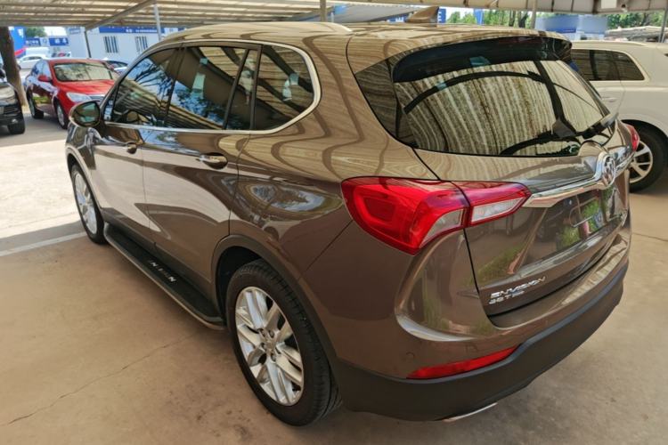 Used Buick Envision 2018 28T Four-Wheel Drive Elite Version Rear Left 45 Deg