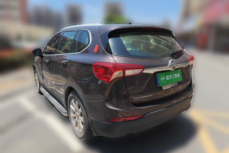 Used Buick Envision 2018 20T Two-Wheel Drive Luxury Model Rear Left 45 Deg