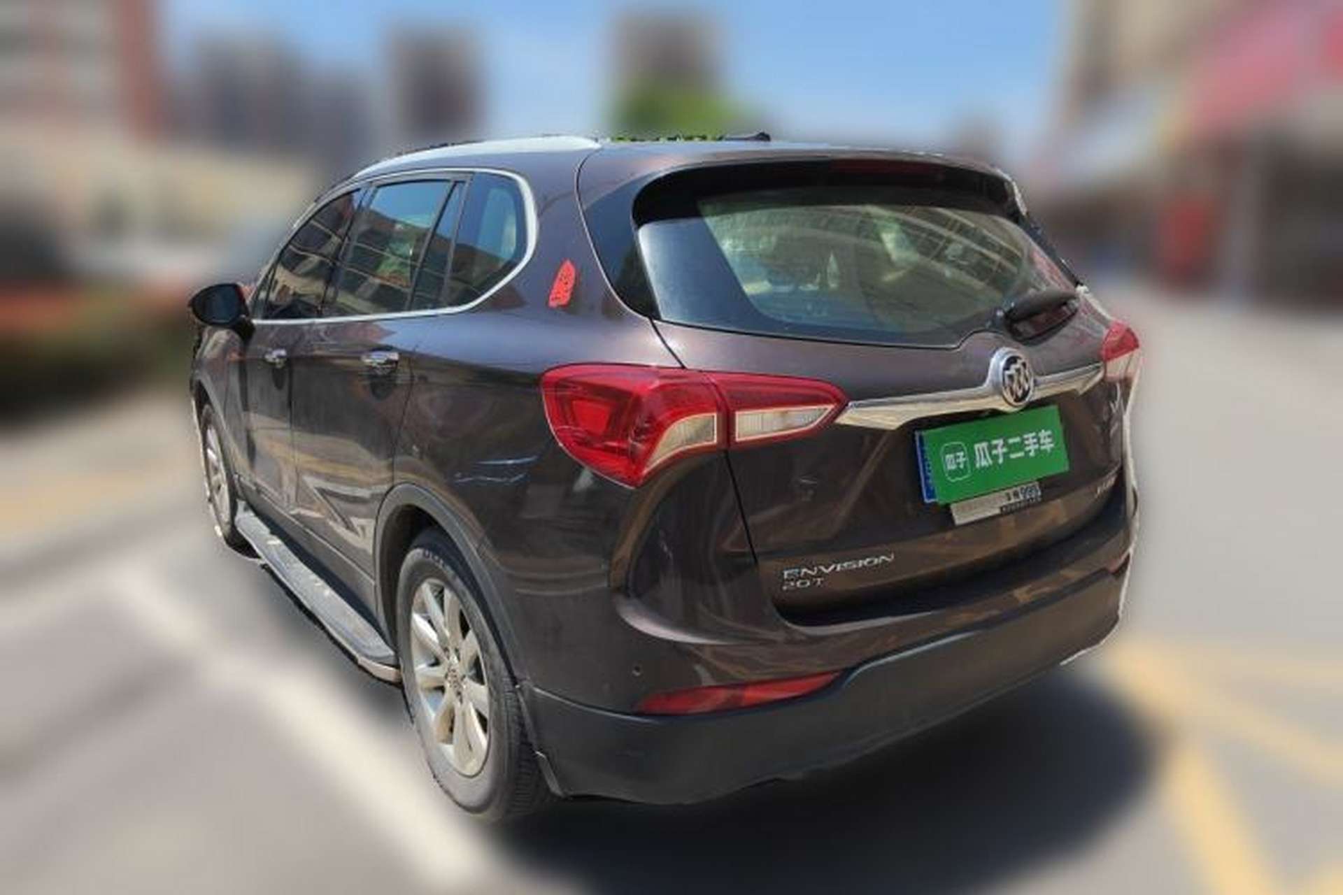 Used Buick Envision 2018 20T Two-Wheel Drive Luxury Model Rear Left 45 Deg
