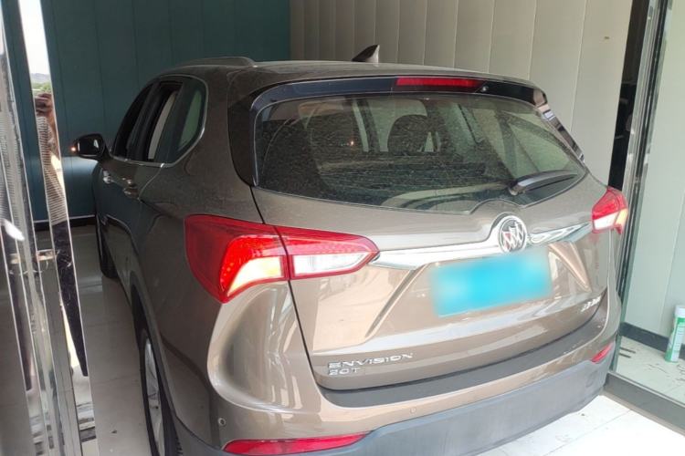 Used Buick Envision 2018 20T Two-Wheel Drive Luxury Model Rear Left 45 Deg