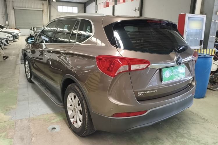 Used Buick Envision 2018 20T Two-Wheel-Drive Elite Model Rear Left 45 Deg
