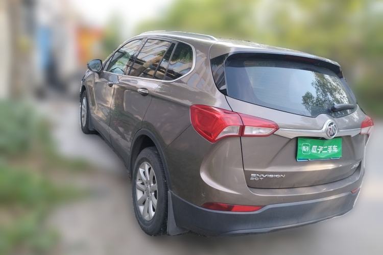 Used Buick Envision 2018 20T Two-Wheel-Drive Elite Model Rear Left 45 Deg