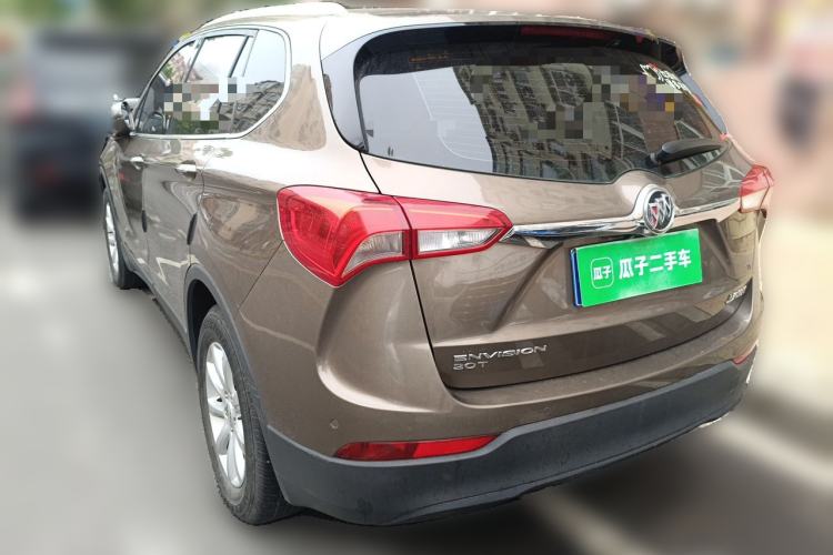Used Buick Envision 2018 20T Two-Wheel-Drive Elite Model Rear Left 45 Deg