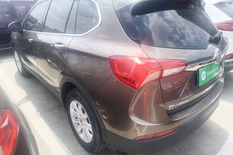 Used Buick Envision 2018 20T Two-Wheel-Drive Elite Model Rear Left 45 Deg
