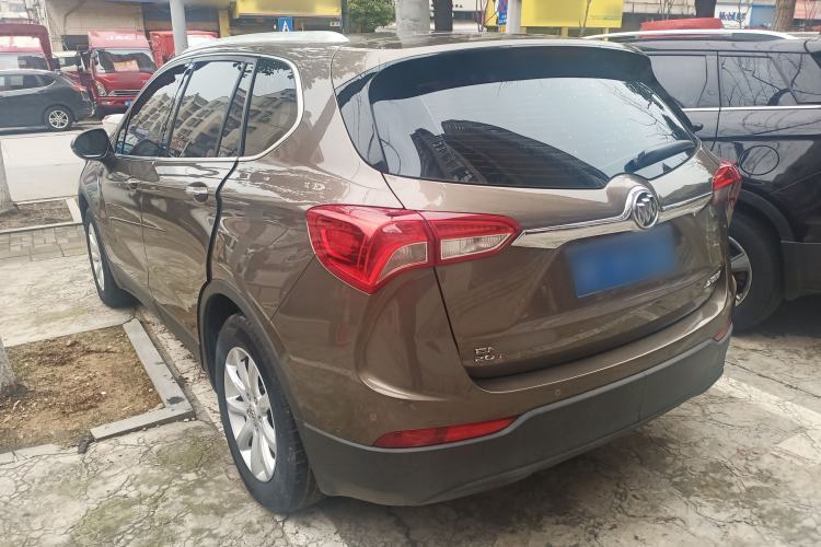 Used Buick Envision 2018 20T Two-Wheel-Drive Elite Model Rear Left 45 Deg