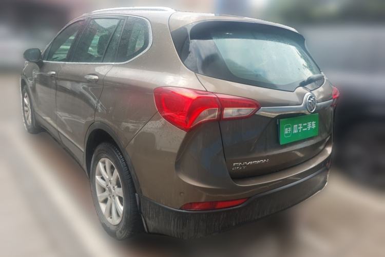Used Buick Envision 2018 20T Two-Wheel-Drive Elite Model Rear Left 45 Deg
