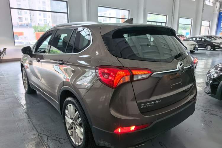 Used Buick Envision 2018 28T Four-Wheel Drive Elite Version Rear Left 45 Deg