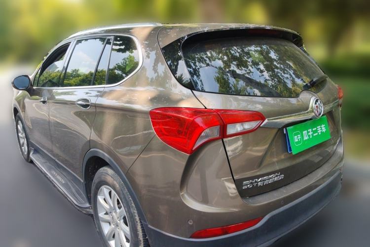 Used Buick Envision 2018 20T Two-Wheel-Drive Elite Model Rear Left 45 Deg