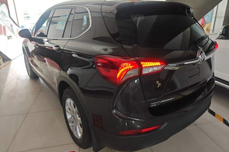 Used Buick Envision 2018 20T Two-Wheel-Drive Elite Model Rear Left 45 Deg