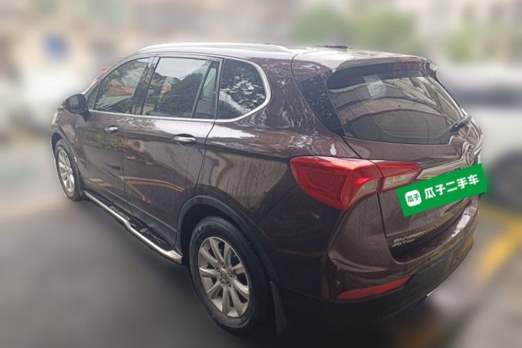 Used Buick Envision 2018 20T Two-Wheel Drive Luxury Model Rear Left 45 Deg