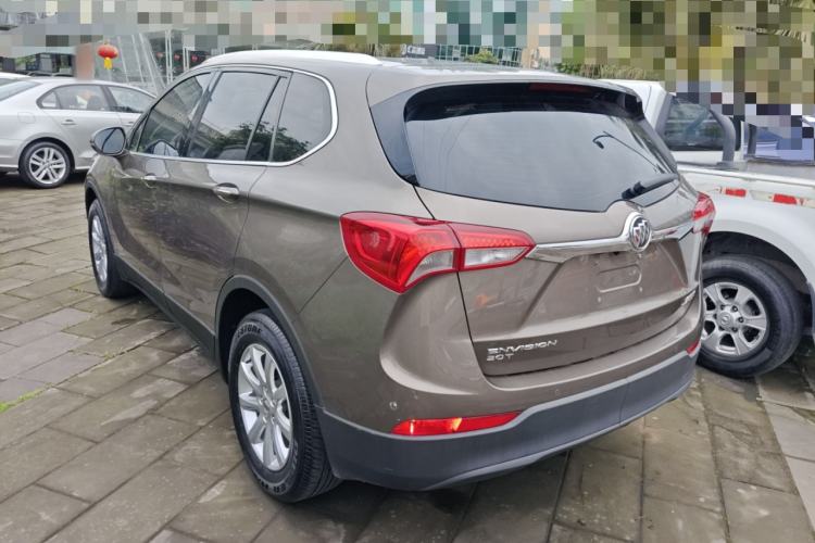 Used Buick Envision 2018 20T Two-Wheel-Drive Elite Model Rear Left 45 Deg