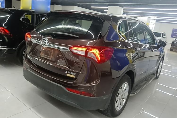 Used Buick Envision 2018 20T Two-Wheel-Drive Elite Model Rear Right 45 Deg