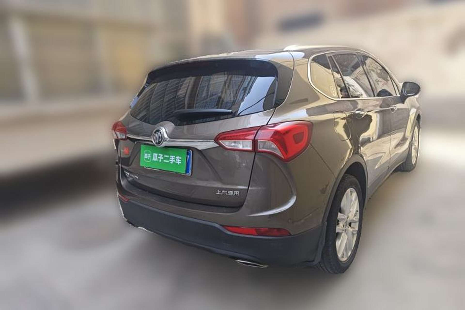 Used Buick Envision 2018 28T Four-Wheel Drive Elite Version Rear Right 45 Deg