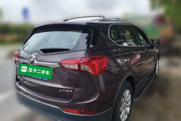 Used Buick Envision 2018 20T Two-Wheel-Drive Elite Model Rear Right 45 Deg