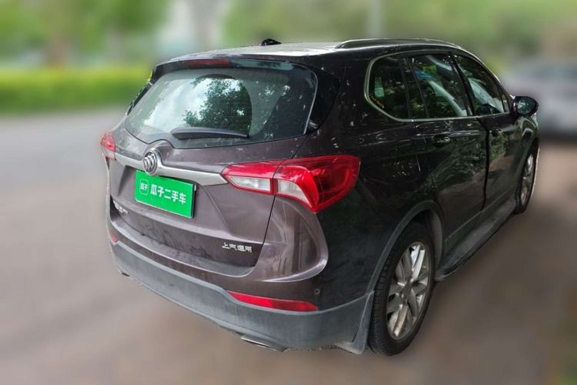 Used Buick Envision 2018 28T Four-Wheel Drive Luxury Model Rear Right 45 Deg