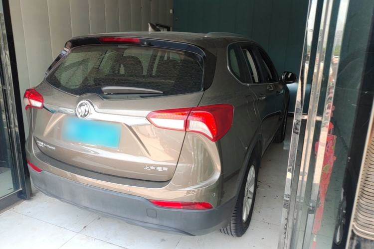 Used Buick Envision 2018 20T Two-Wheel Drive Luxury Model Rear Right 45 Deg