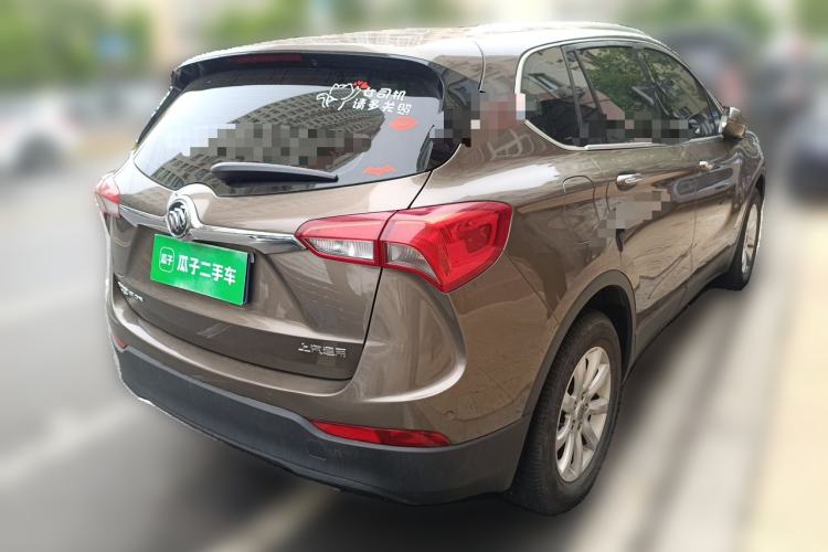 Used Buick Envision 2018 20T Two-Wheel-Drive Elite Model Rear Right 45 Deg