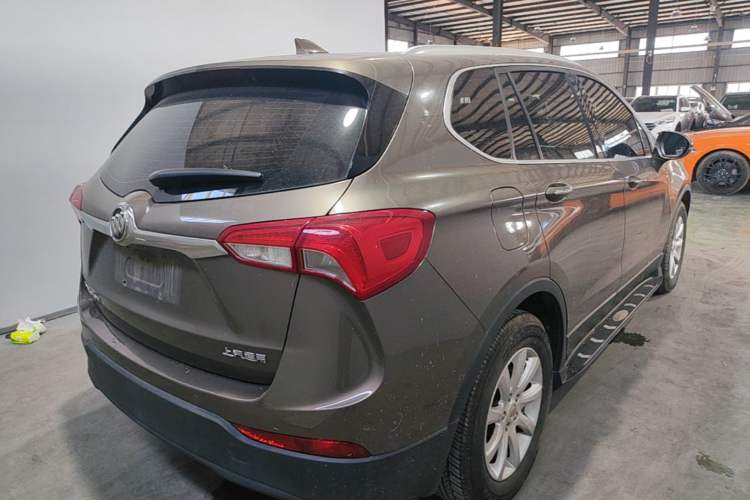 Used Buick Envision 2018 20T Two-Wheel Drive Luxury Model Rear Right 45 Deg