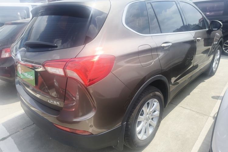 Used Buick Envision 2018 20T Two-Wheel-Drive Elite Model Rear Right 45 Deg