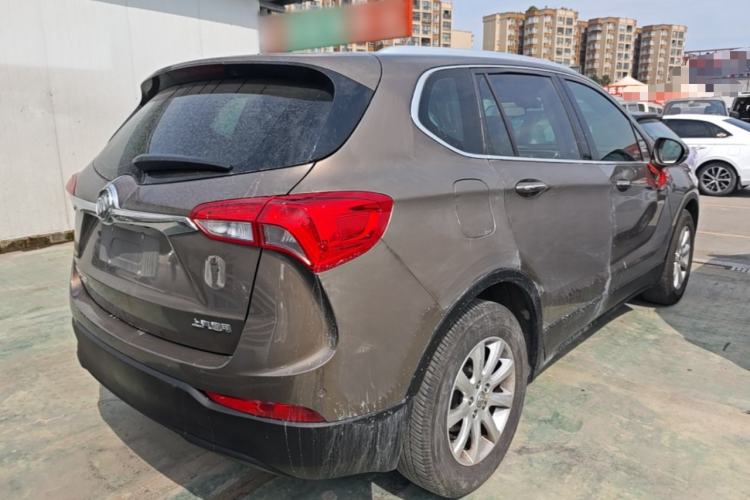 Used Buick Envision 2018 20T Two-Wheel-Drive Elite Model Rear Right 45 Deg