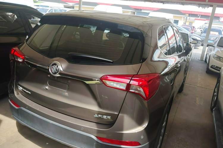 Used Buick Envision 2018 20T Two-Wheel-Drive Elite Model Rear Right 45 Deg