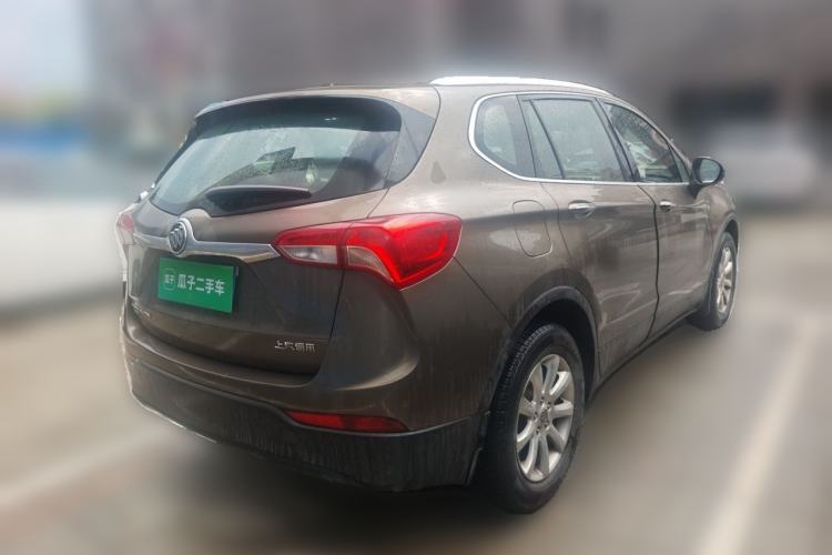 Used Buick Envision 2018 20T Two-Wheel-Drive Elite Model Rear Right 45 Deg