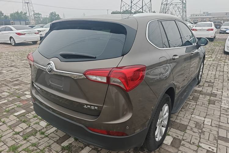 Used Buick Envision 2018 20T Two-Wheel-Drive Elite Model Rear Right 45 Deg
