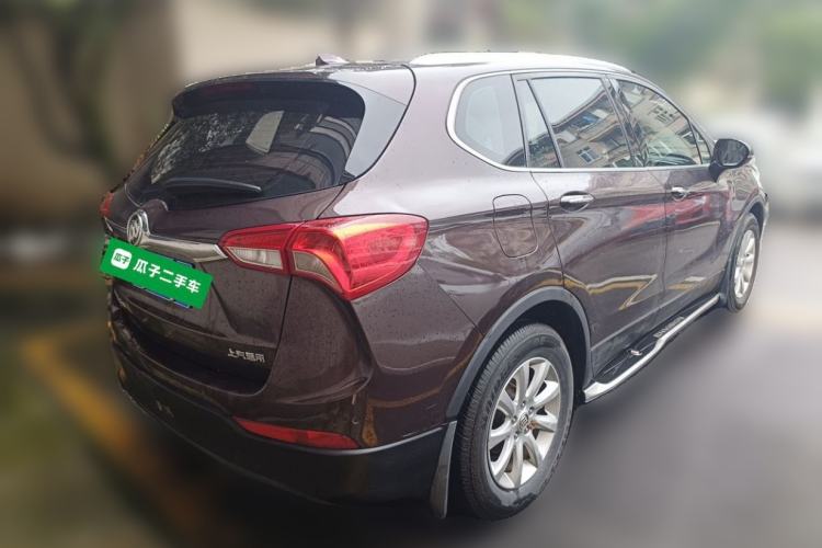 Used Buick Envision 2018 20T Two-Wheel Drive Luxury Model Rear Right 45 Deg