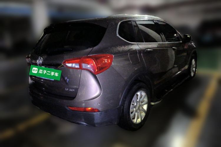 Used Buick Envision 2018 20T Two-Wheel-Drive Elite Model Rear Right 45 Deg
