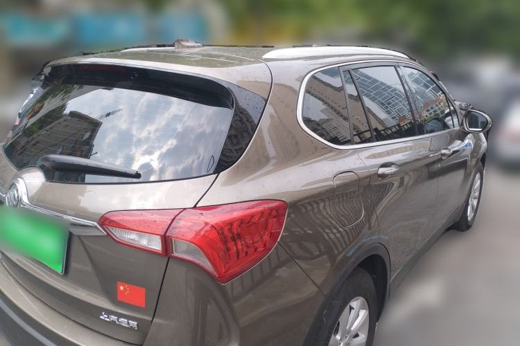 Used Buick Envision 2018 20T Two-Wheel Drive Luxury Model Rear Right 45 Deg