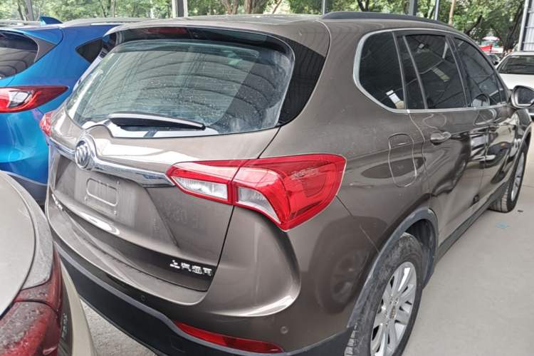 Used Buick Envision 2018 20T Two-Wheel-Drive Leading Model Rear Right 45 Deg