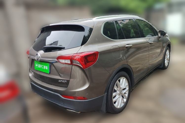 Used Buick Envision 2018 28T Four-Wheel Drive Luxury Model Rear Right 45 Deg