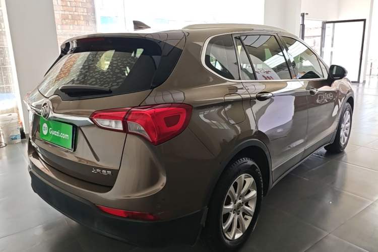 Used Buick Envision 2018 20T Two-Wheel Drive Luxury Model Rear Right 45 Deg
