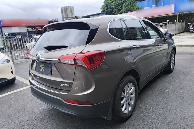 Used Buick Envision 2018 20T Two-Wheel Drive Luxury Model Rear Right 45 Deg