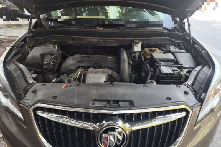 Used Buick Envision 2018 28T Four-Wheel Drive Luxury Model Engine Bay