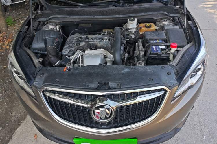 Used Buick Envision 2018 28T Four-Wheel Drive Elite Version Engine Bay