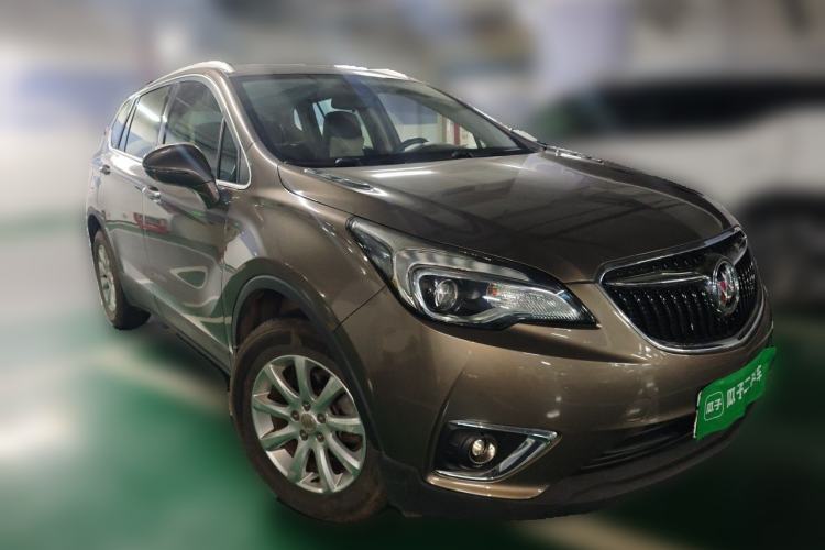 Used Buick Envision 2018 20T Two-Wheel-Drive Elite Model Front Right 45 Deg
