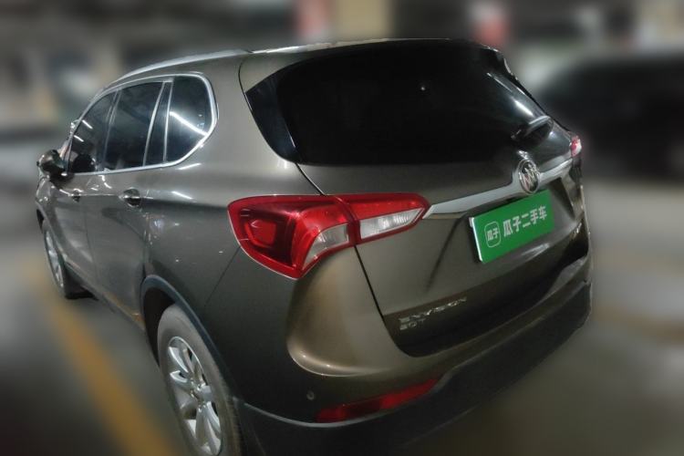 Used Buick Envision 2018 20T Two-Wheel-Drive Elite Model Rear Left 45 Deg