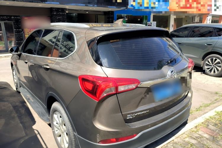 Used Buick Envision 2018 20T Two-Wheel Drive Luxury Model Rear Left 45 Deg