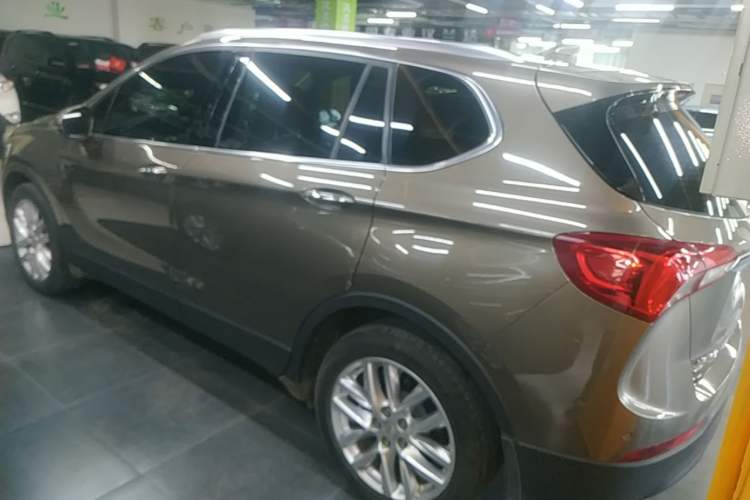Used Buick Envision 2018 28T Four-Wheel Drive Luxury Model Rear Left 45 Deg