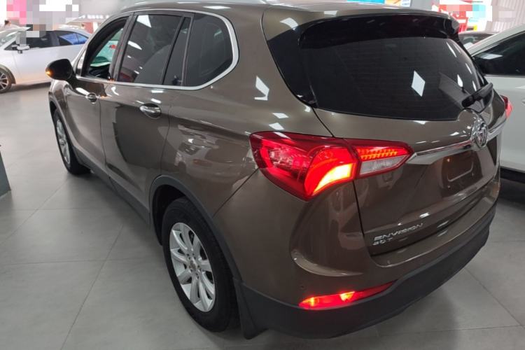 Used Buick Envision 2018 20T Two-Wheel-Drive Elite Model Rear Left 45 Deg