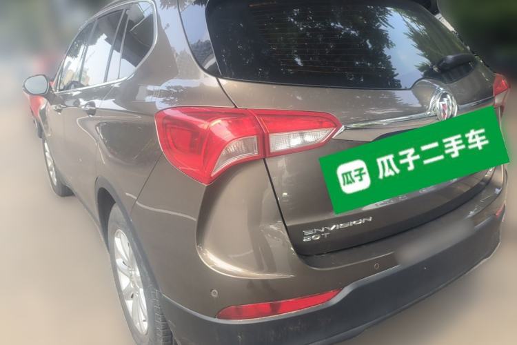 Used Buick Envision 2018 20T Two-Wheel Drive Luxury Model Rear Left 45 Deg
