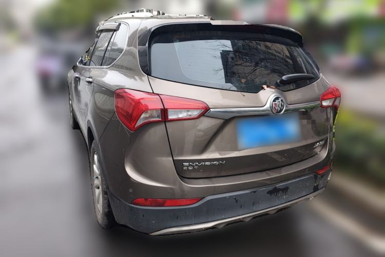 Used Buick Envision 2018 20T Two-Wheel-Drive Elite Model Rear Left 45 Deg