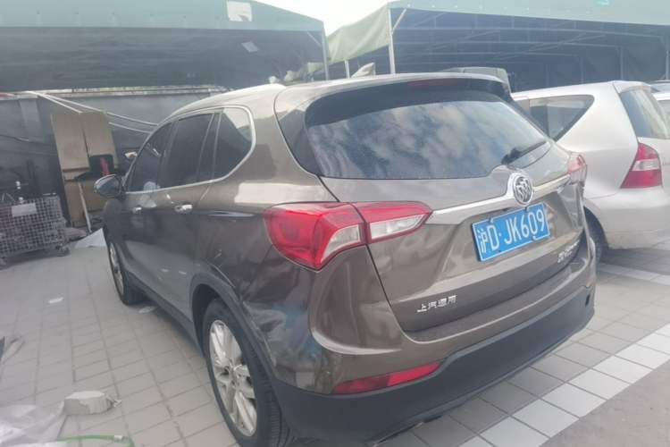 Used Buick Envision 2018 28T Four-Wheel Drive Luxury Model Rear Left 45 Deg