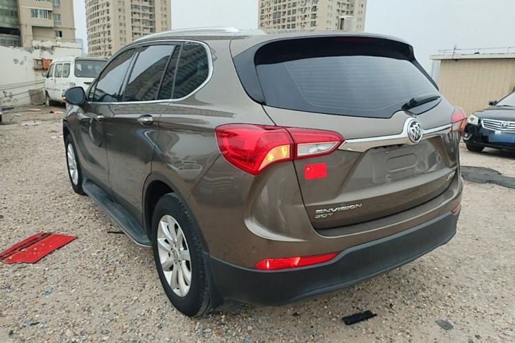 Used Buick Envision 2018 20T Two-Wheel-Drive Elite Model Rear Left 45 Deg