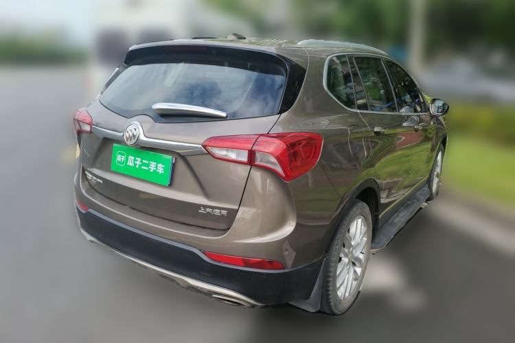 Used Buick Envision 2018 28T Four-Wheel Drive Luxury Model Rear Right 45 Deg
