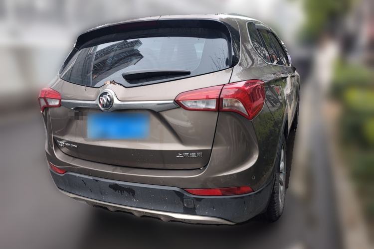 Used Buick Envision 2018 20T Two-Wheel-Drive Elite Model Rear Right 45 Deg
