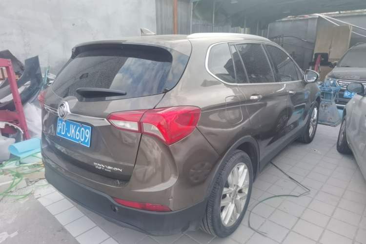 Used Buick Envision 2018 28T Four-Wheel Drive Luxury Model Rear Right 45 Deg