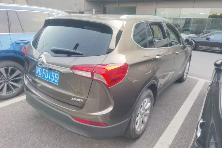 Used Buick Envision 2018 20T Two-Wheel-Drive Elite Model Rear Right 45 Deg