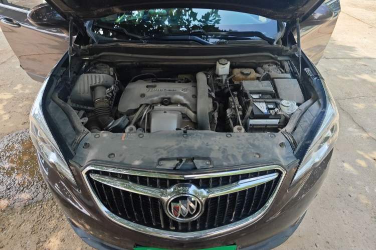 Used Buick Envision 2018 28T Four-Wheel Drive Elite Version Engine Bay